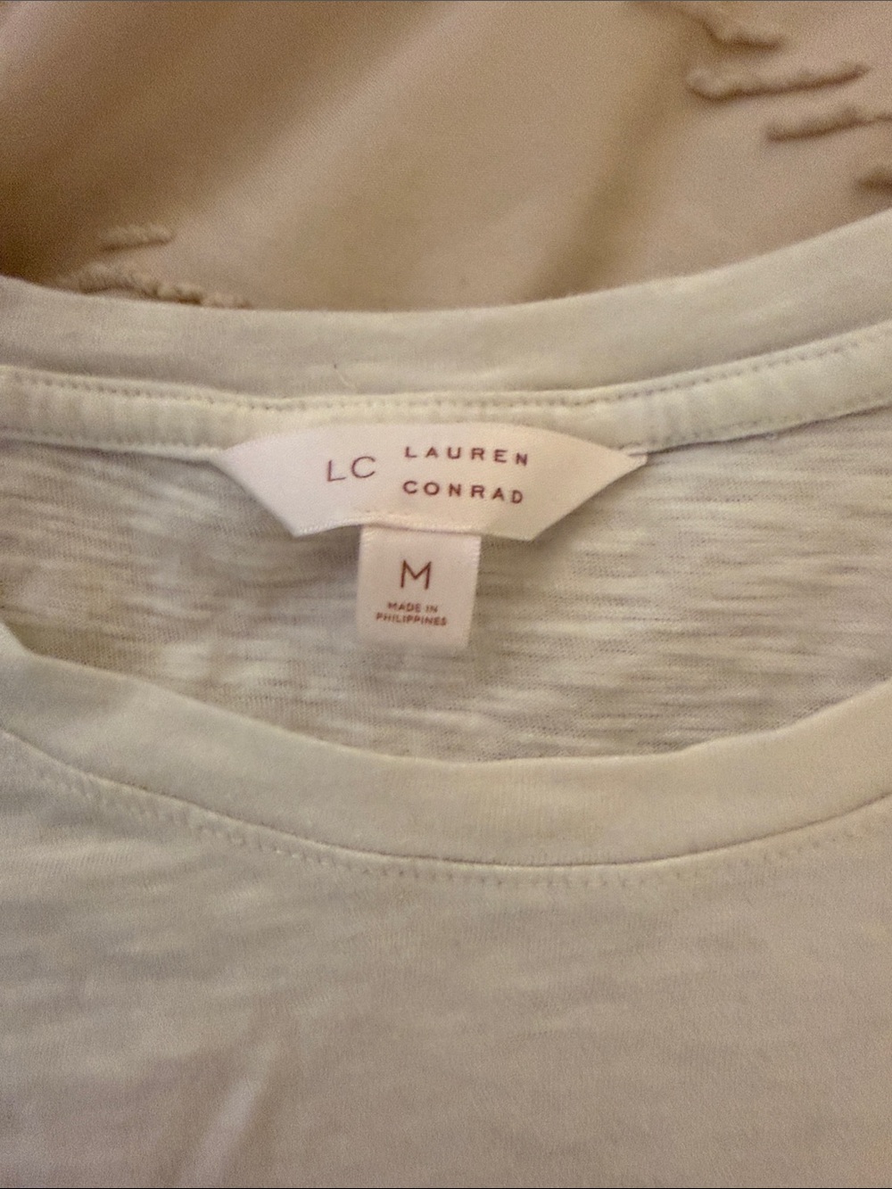 Women’s White Graphic Tee with Embellished Lips and Embroidered Lashes - Picture 2 of 9